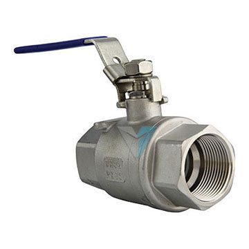 Paslanmaz 2 Parçalı Küresel Vana