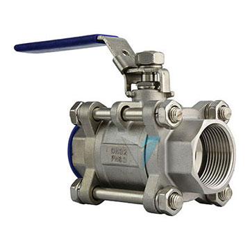 3 Parçalı Küresel Vana