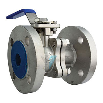 Paslanmaz 2 Parçalı Flanşlı Vana