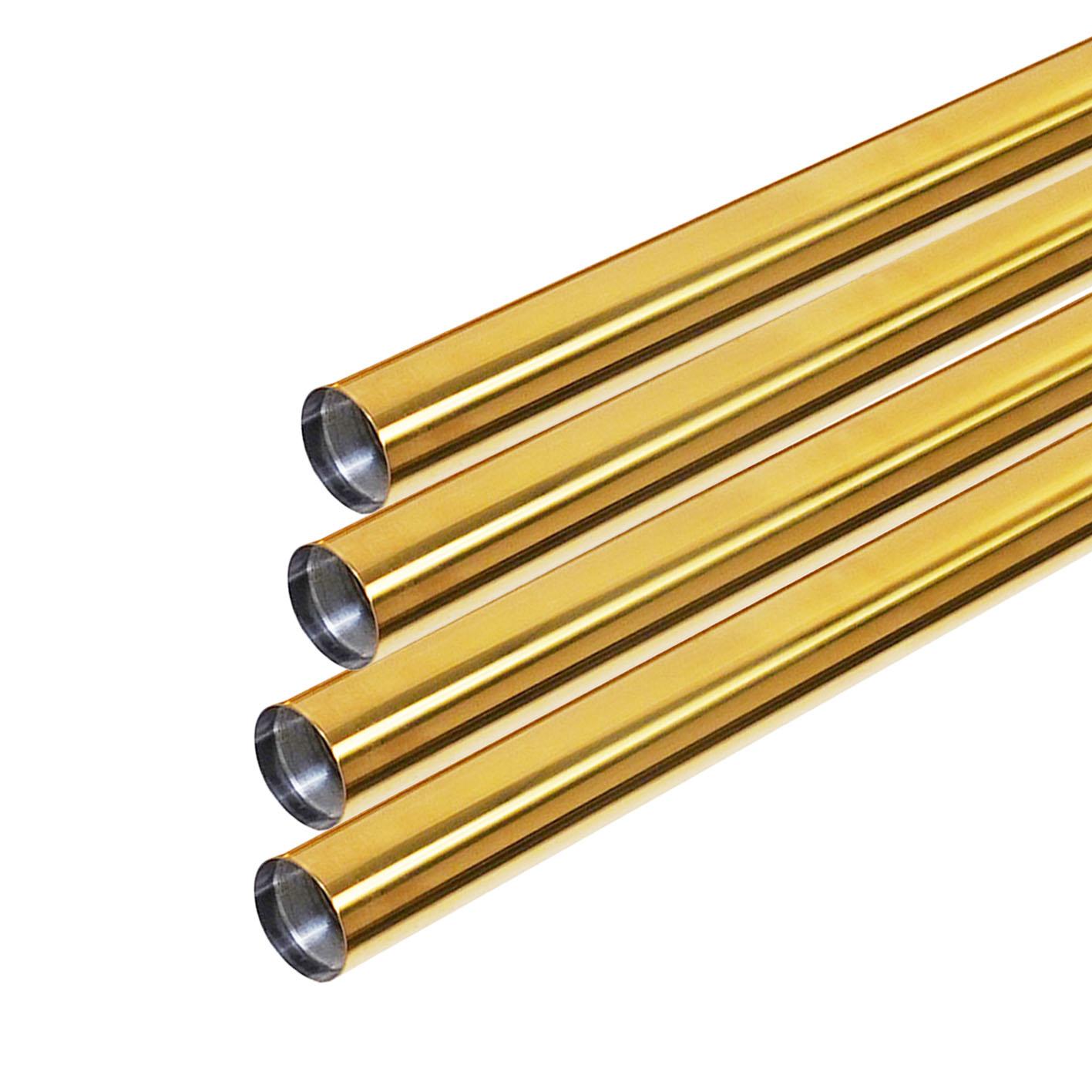 Paslanmaz Titanyum Kaplı Sarı Boru